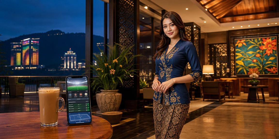 Pengguna mendaftar akaun rbtv77 melalui telefon mudah alih di Genting Highlands